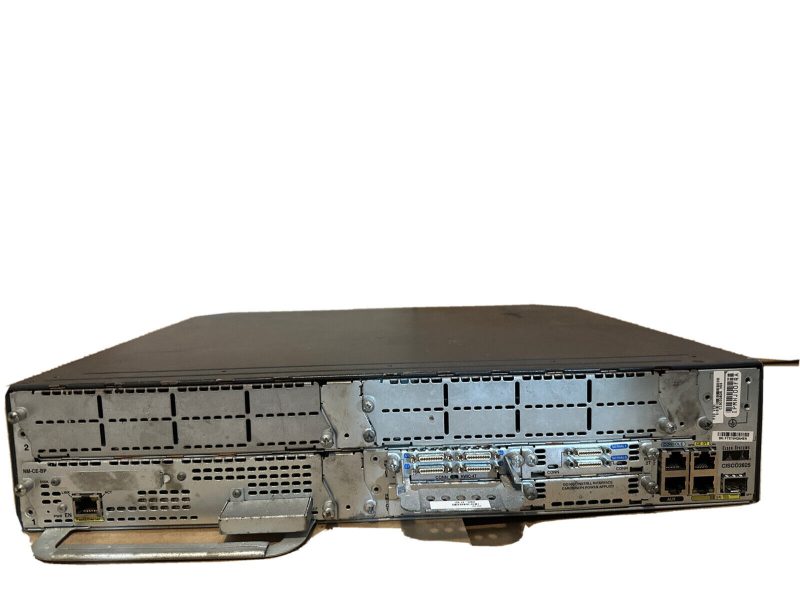 Cisco 3825 Integrated Services Router w/ NM-CE-BP, HWIC-4T, HWIC-2T